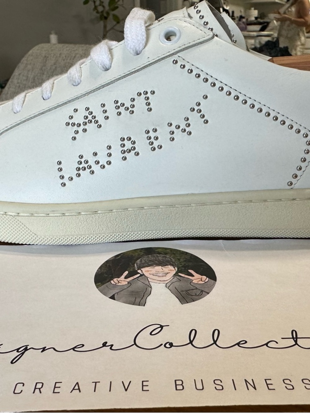 SAINT LAURENT Court Classic SL/08 Sneaker - Picture 2 of 9